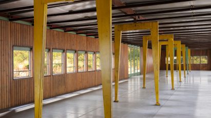 Croismare school, 1948, from Jean Prouvé: From Furniture to Architecture