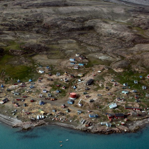Greenland aerial