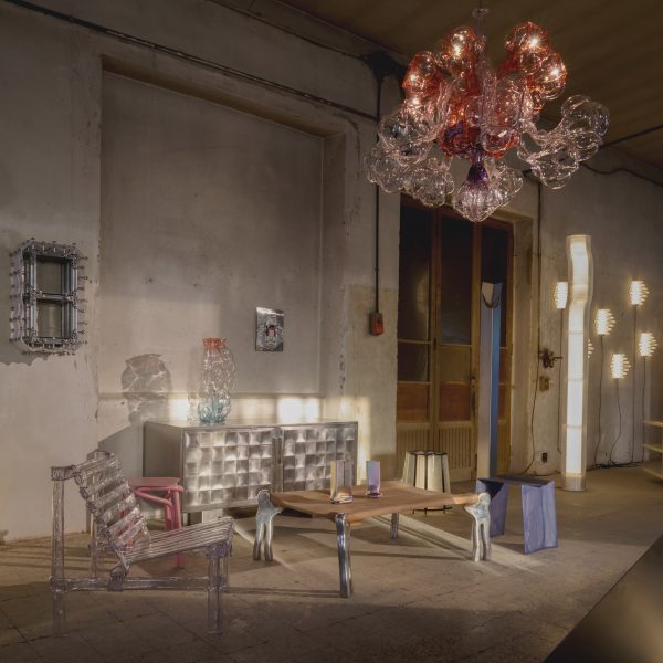 Furniture in a warehouse