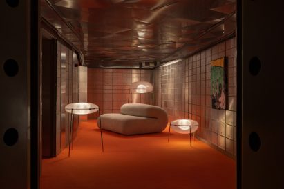 Furniture in a bank vault