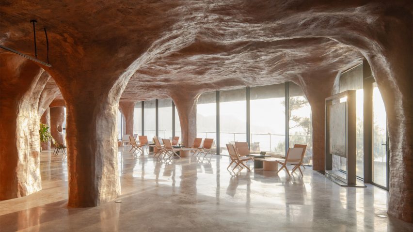 Cave-like events space in China by 3andwich