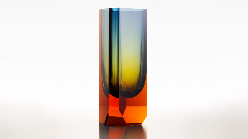 Magnus vase by Moser