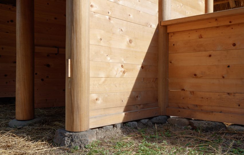 Hitsujigoya sheep pen in Japan by 2m26