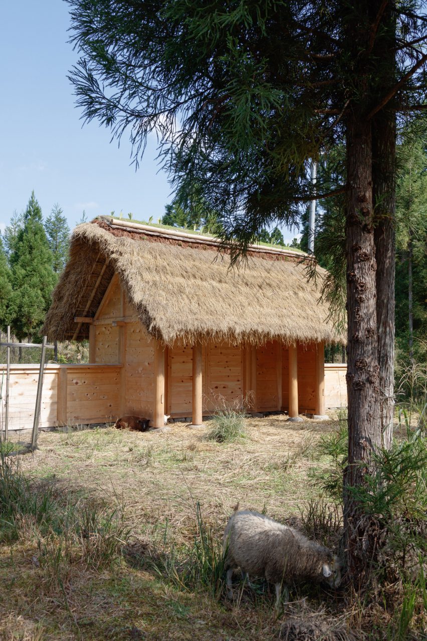 Hitsujigoya sheep pen in Japan by 2m26