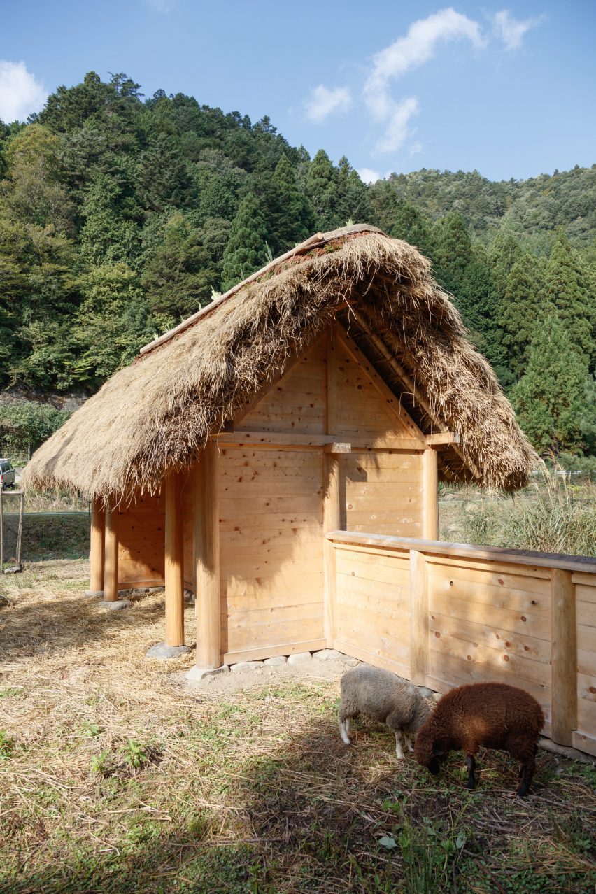 Hitsujigoya sheep pen in Japan by 2m26