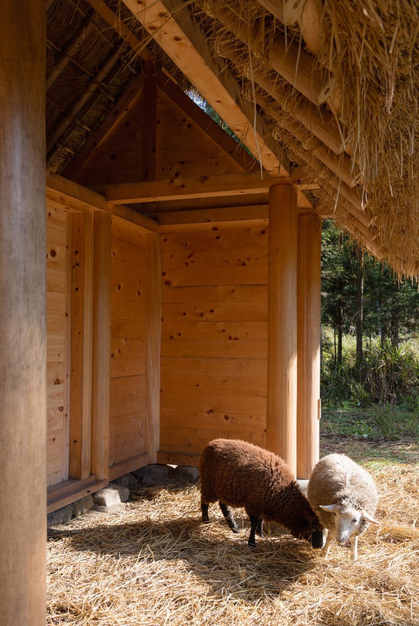 Hitsujigoya sheep pen in Japan by 2m26