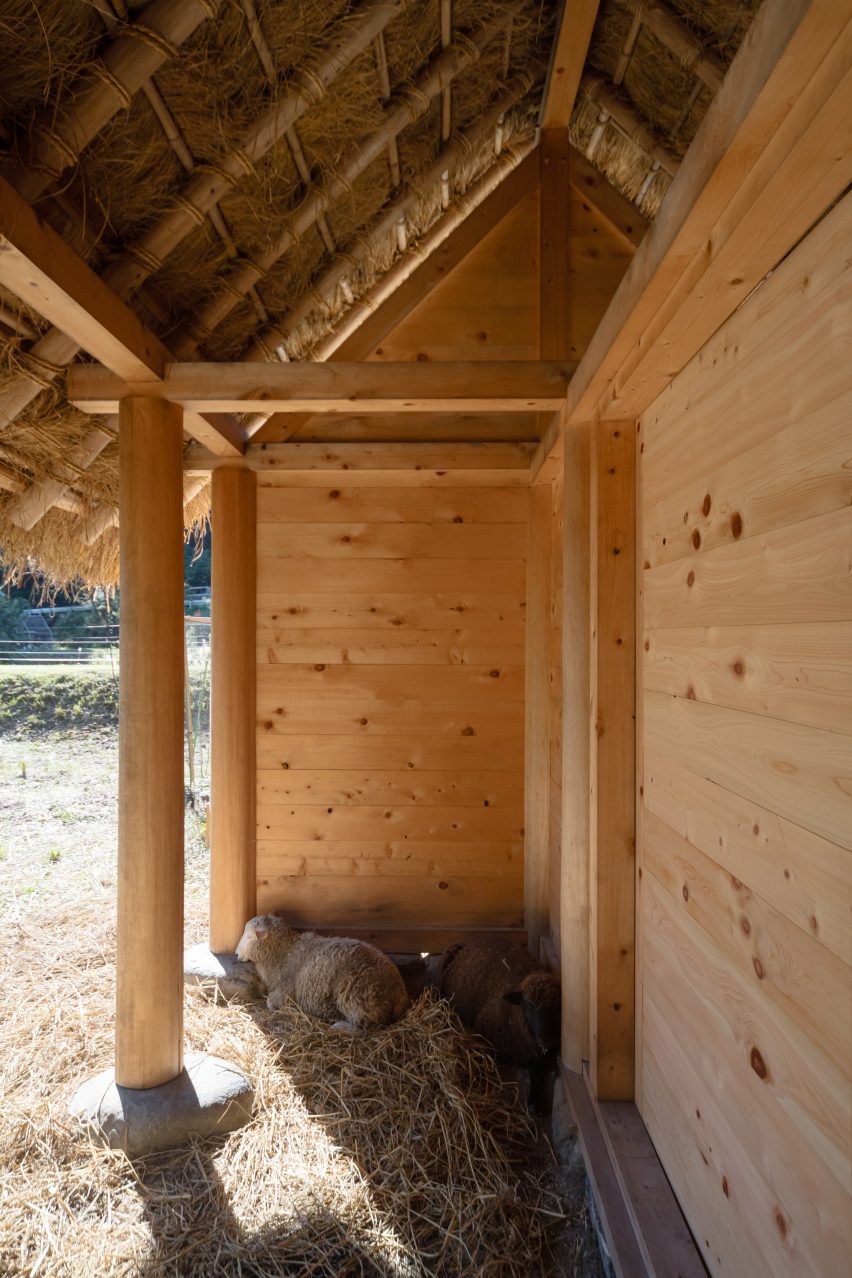 Hitsujigoya sheep pen in Japan by 2m26