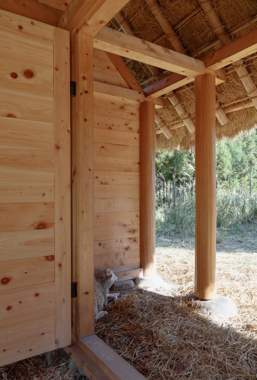 Hitsujigoya sheep pen in Japan by 2m26
