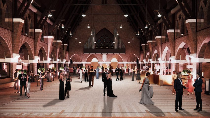Holy Water swimming pool in a church by MVRDV and Zecc Architecten