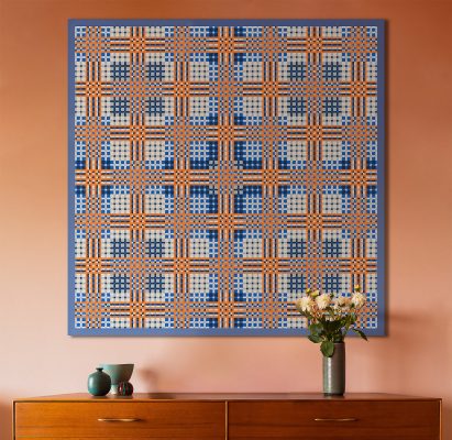 Geometric wall hanging