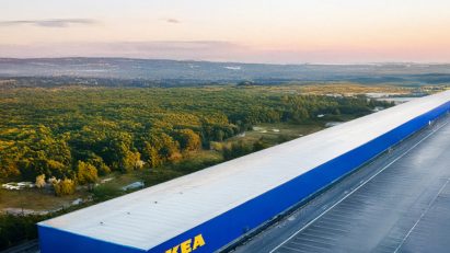 Rendering of IKEA's proposed linear store