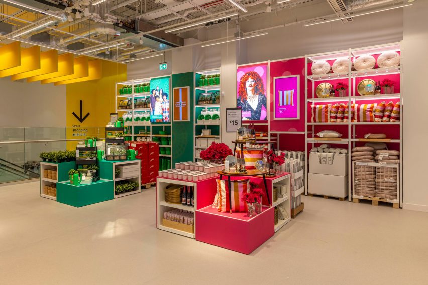 London shop interior