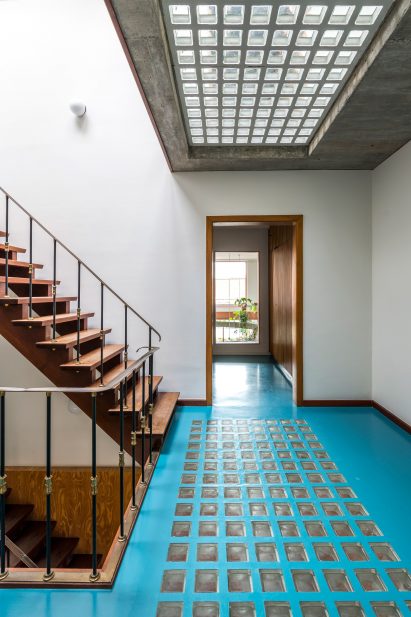 Hallway within the OL6 home in Belgium