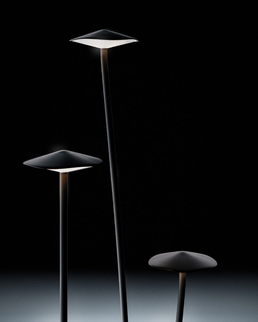 Kinno outdoor light by Patrick Norguet for Lodes