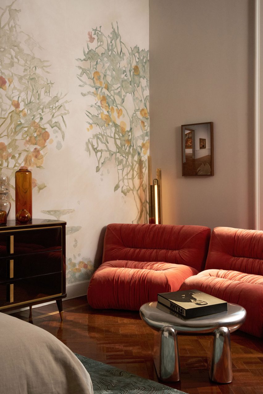 The Bedroom by Champlimaud Design at L'Appartamento by Artemest
