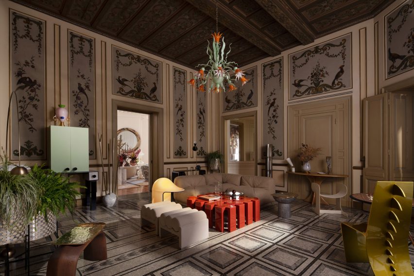 The Foyer by Simone Haag at L'Appartamento by Artemest