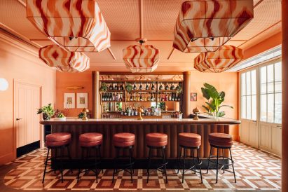 hotel bar area
