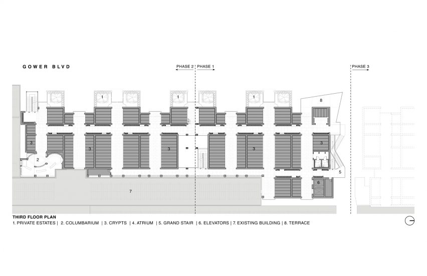 Hollywood Forever Mausoleum plans