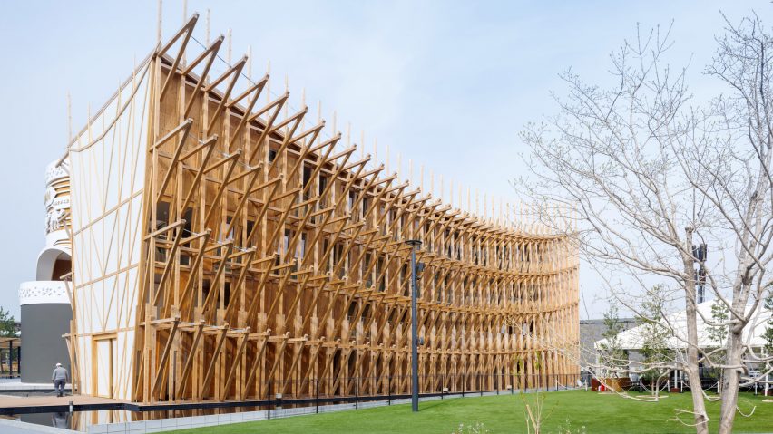 Bahrain National Pavilion by Lina Ghotmeh