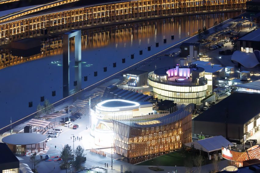 Bahrain National Pavilion by Lina Ghotmeh