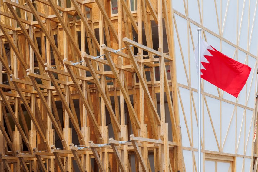 Bahrain National Pavilion by Lina Ghotmeh