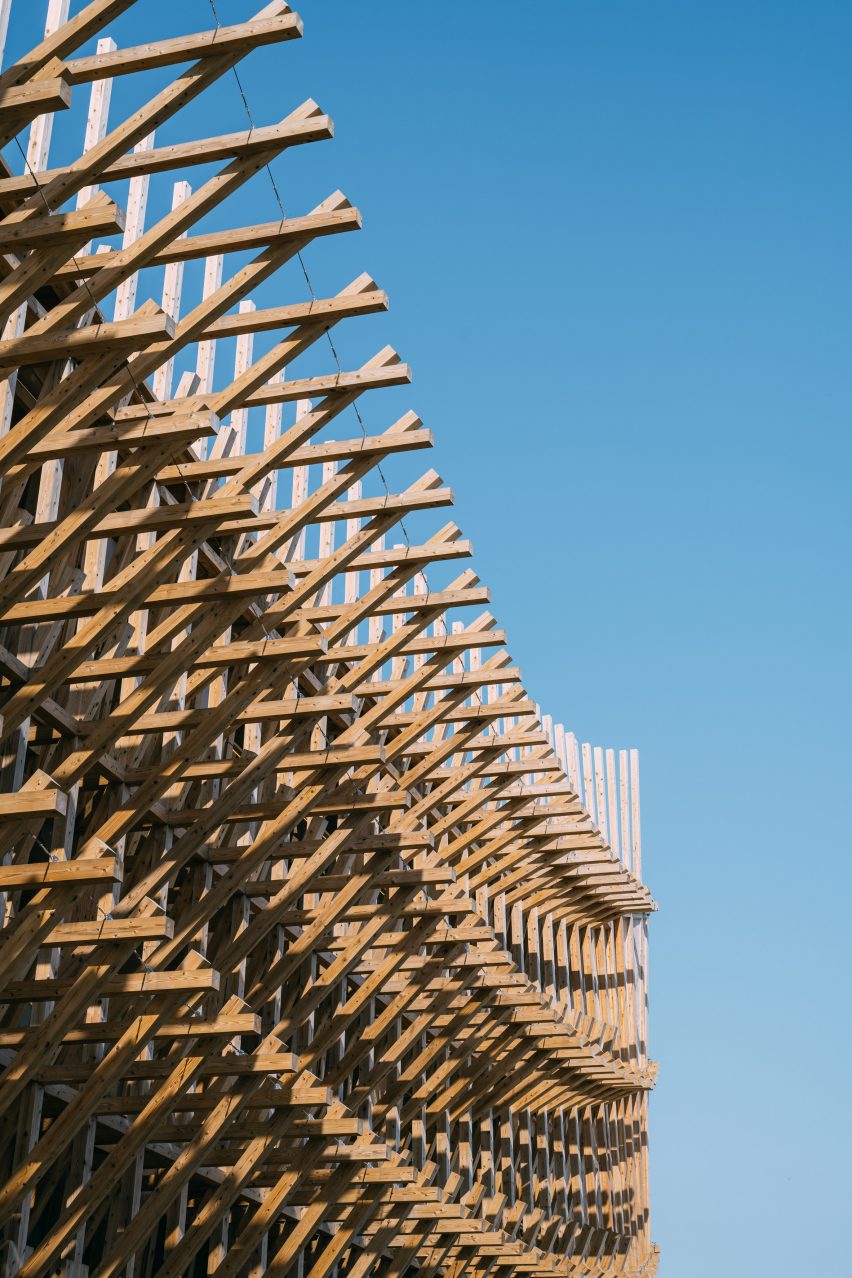 Bahrain National Pavilion by Lina Ghotmeh