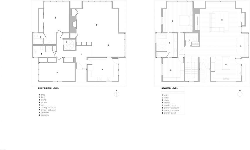 Main floor plan