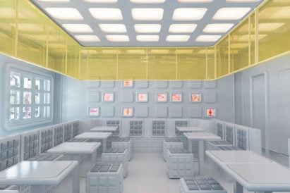 Interior view of Novu Waffle by Masquespacio