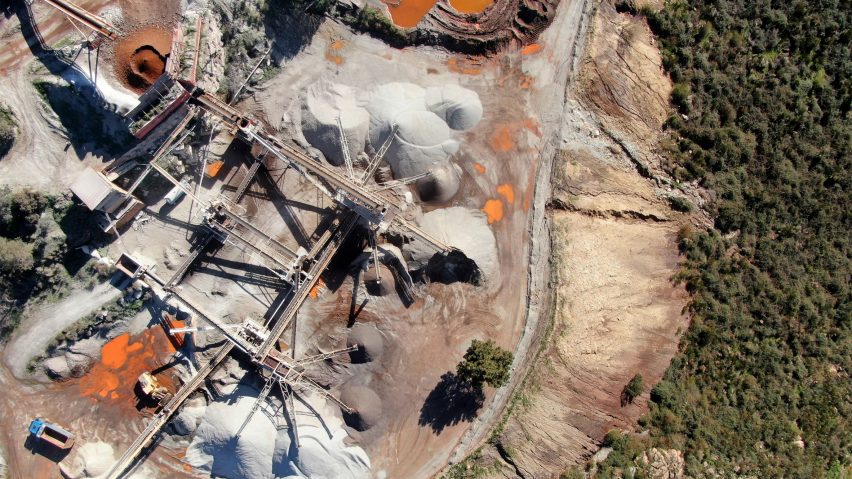Iron ore mining in Portugal