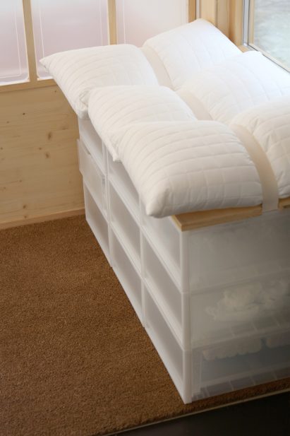 Seats in Muji Muji 5.5 house
