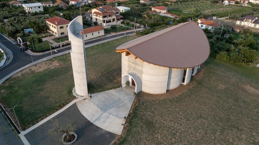 Narac Church in Albania by Arkpro Studio