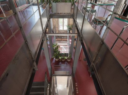 Central stairwell of Gros Bao