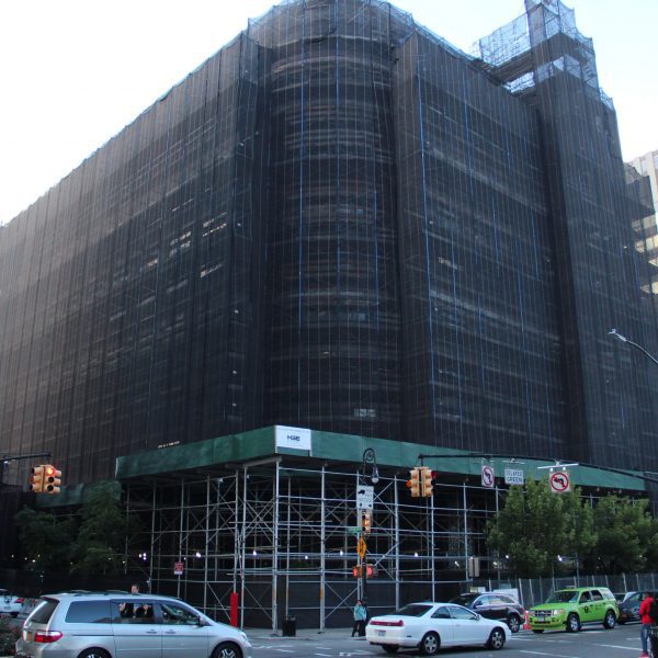 New York City scaffolding