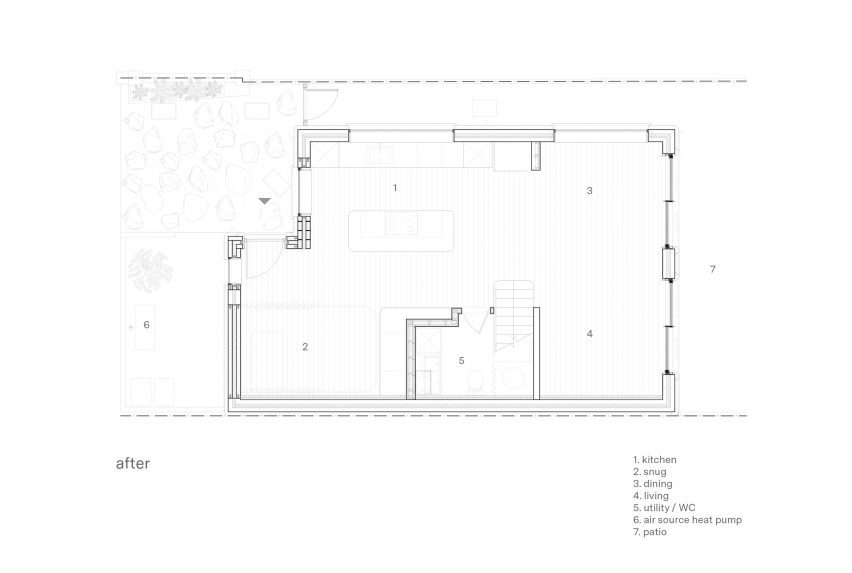 Floor plan of Nina's House by ROAR and Nina+Co