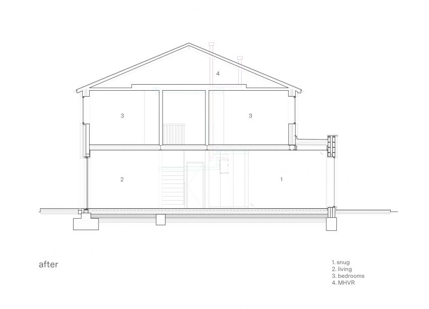 Section of Nina's House by ROAR and Nina+Co