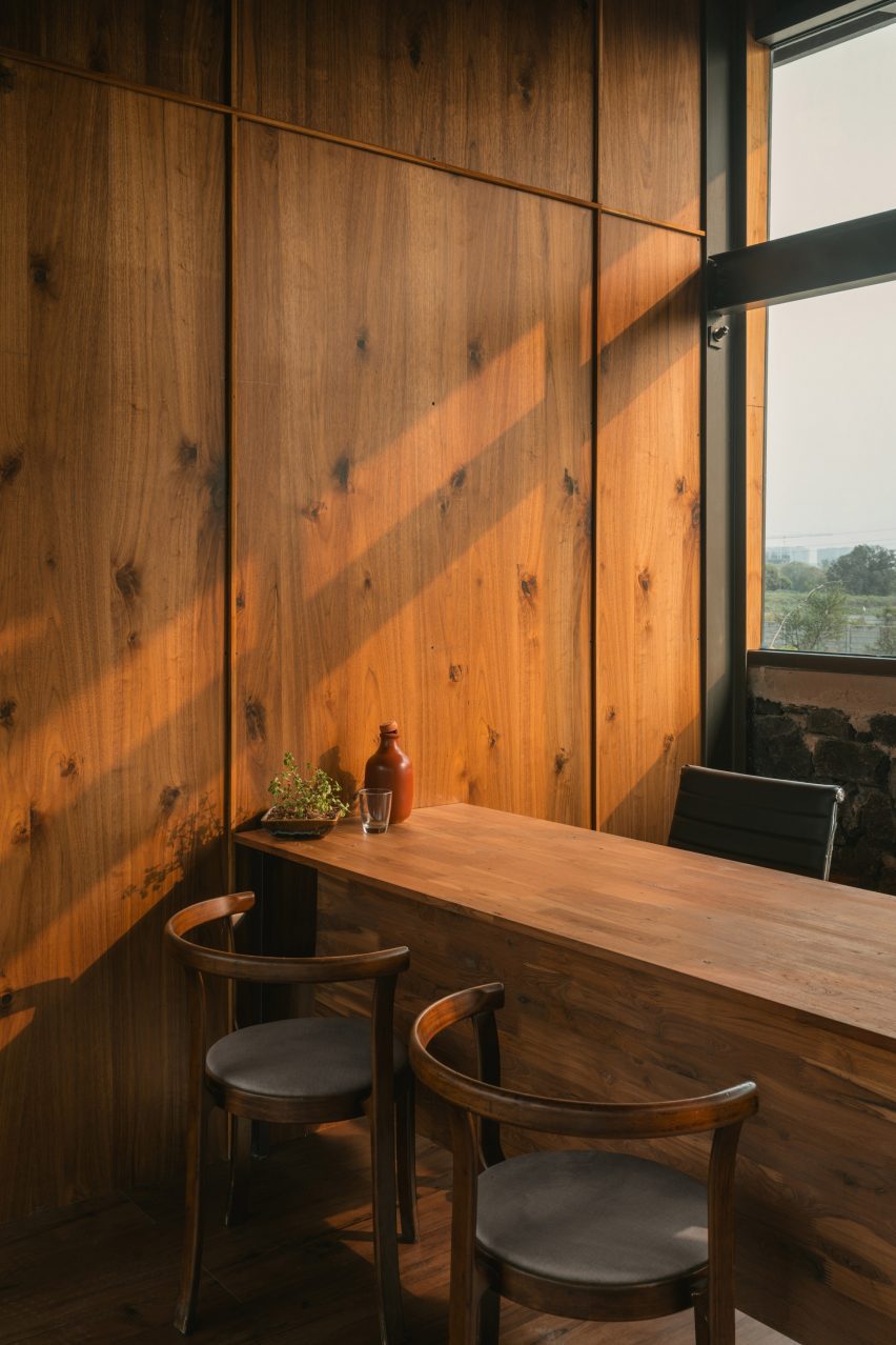 Self-designed studio by Studio Saransh in Ahmedabad, India