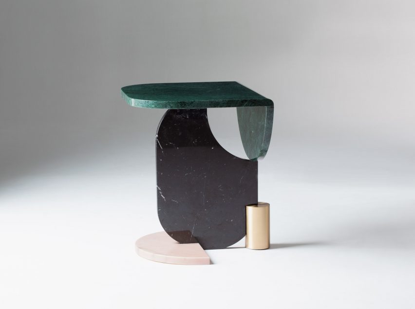 Playing Games side table by Dooq for Aire Collection