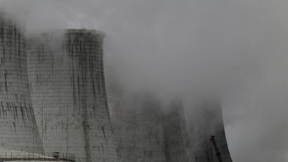 Power station cooling towers