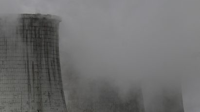 Power station cooling towers