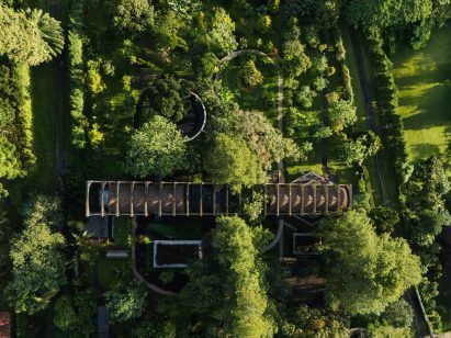 Overhead view of Sanctuary Tunnel Garden by RAD+ar