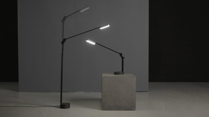 Ray lamps by Christian Loddo, Hugo Berger and David Einsiedler for Midgard