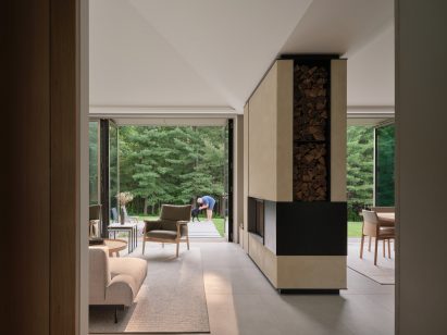 Living space of Ontario house