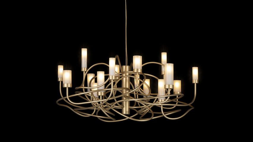 Salsa chandelier by Brand Van Egmond