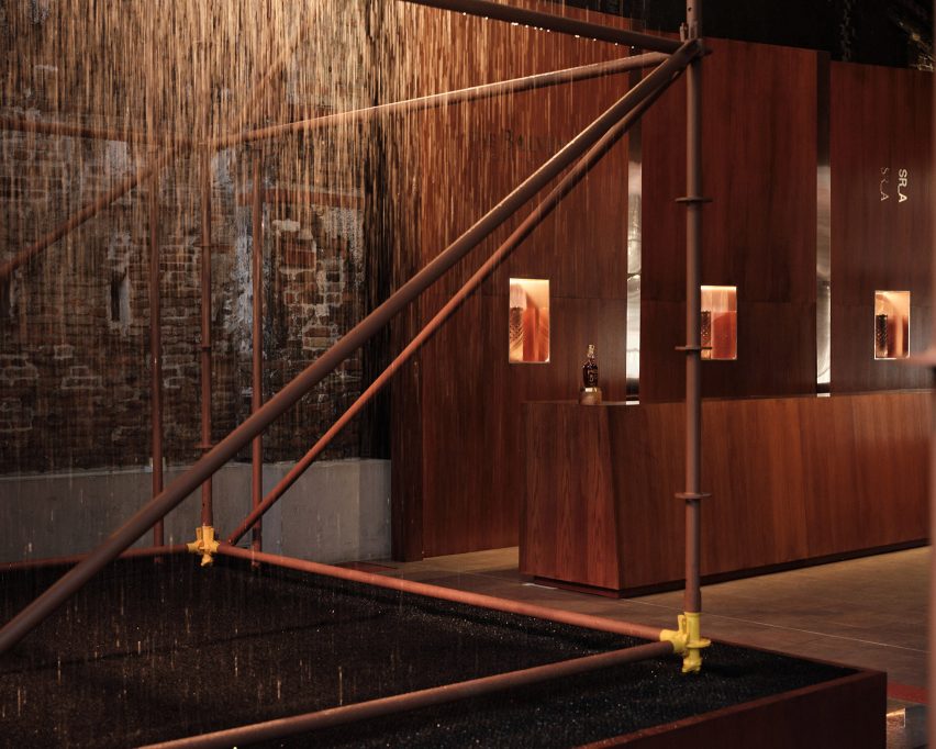 Transposition installation by Samuel Ross for The Balvenie at Milan design week 2025
