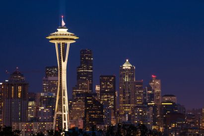Space Needle, Seattle 1962, by John Graham & Company