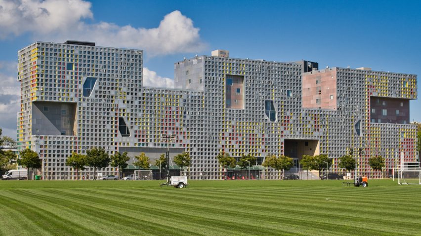 Simmons Hall by Steven Holl