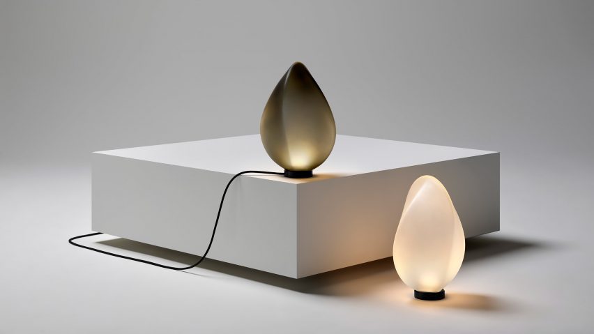 Solace pendant light by Ross Gardam