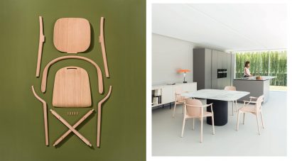 Starck's Solo chair for Andreu World