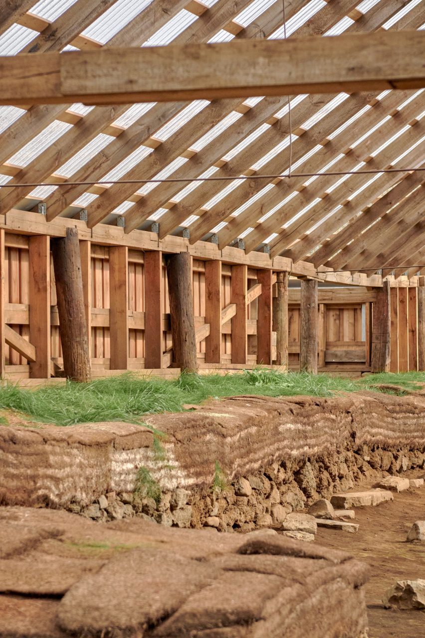 Stöng Viking ruins shelter in Iceland by Sp(r)int Studio