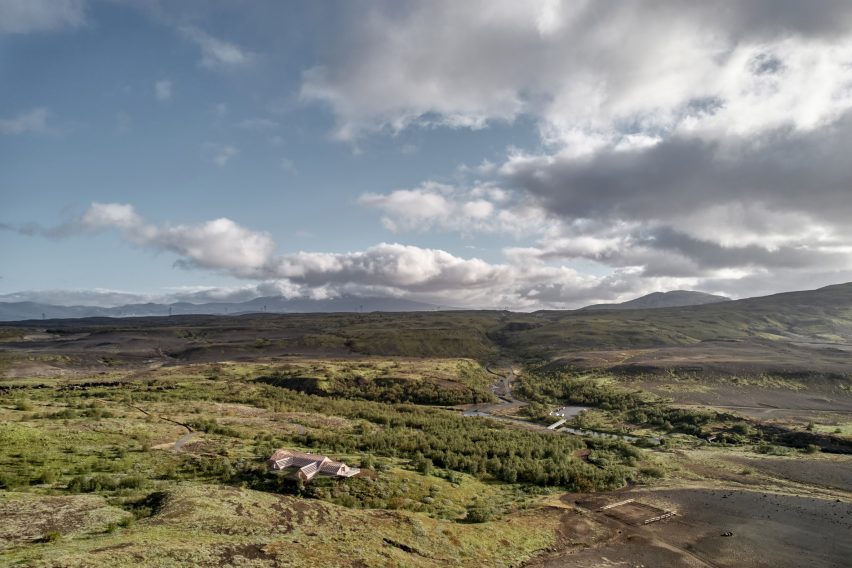 Stöng Viking ruins shelter in Iceland by Sp(r)int Studio